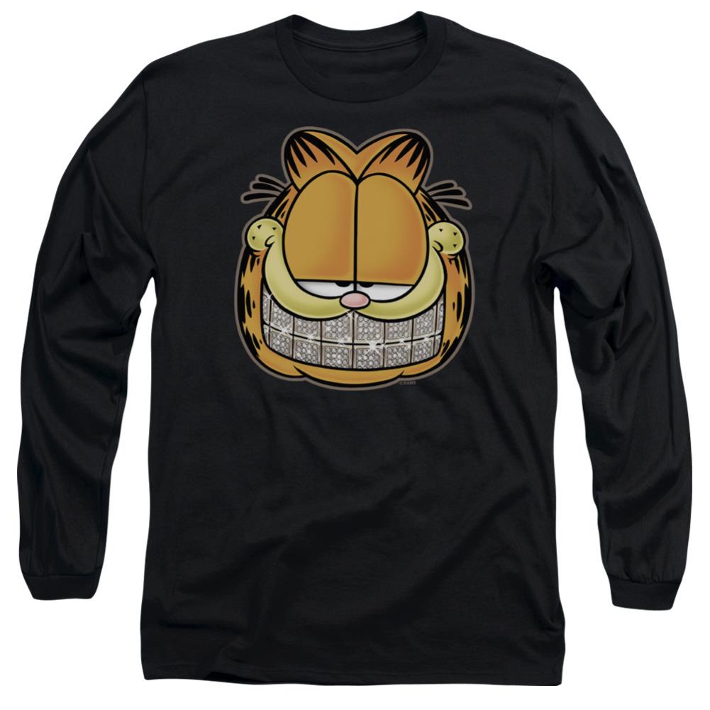 Garfield Nice Grill Men's 18/1 Cotton Long-Sleeve T-Shirt