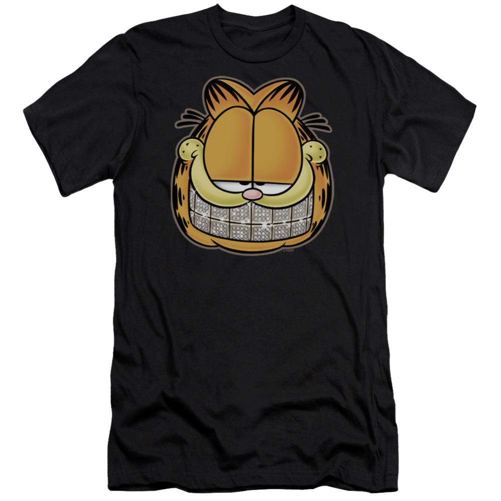 Garfield Nice Grill Men's Ultra-Soft 30/1 Cotton Slim Short-Sleeve T-Shirt
