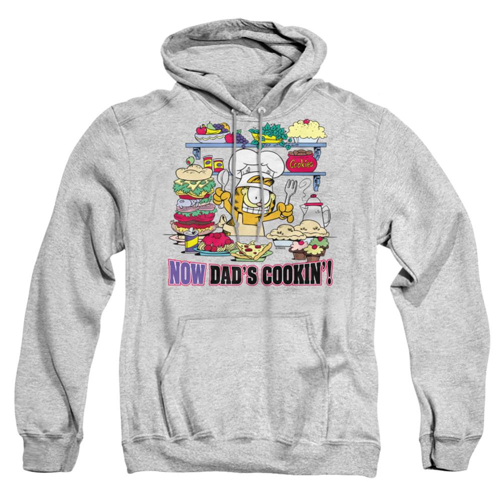 Garfield Now Dads Cooking Men's Pull-Over 75 25 Poly Hoodie