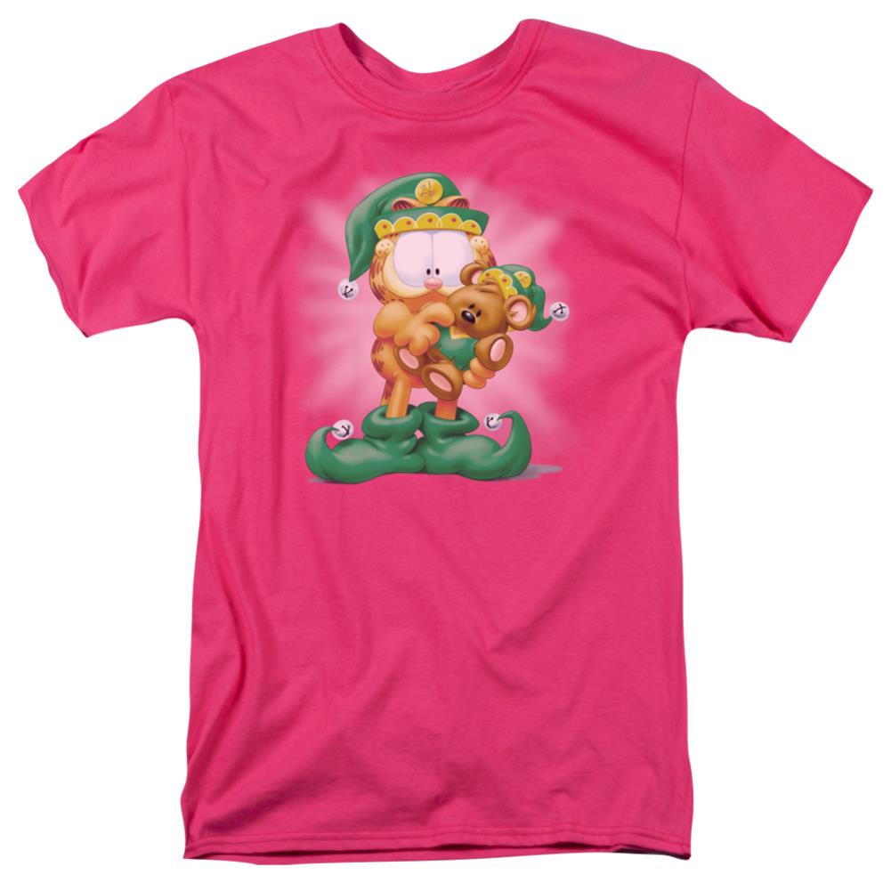 Garfield Number 1 Elf Men's 18/1 Cotton Short-Sleeve T-Shirt