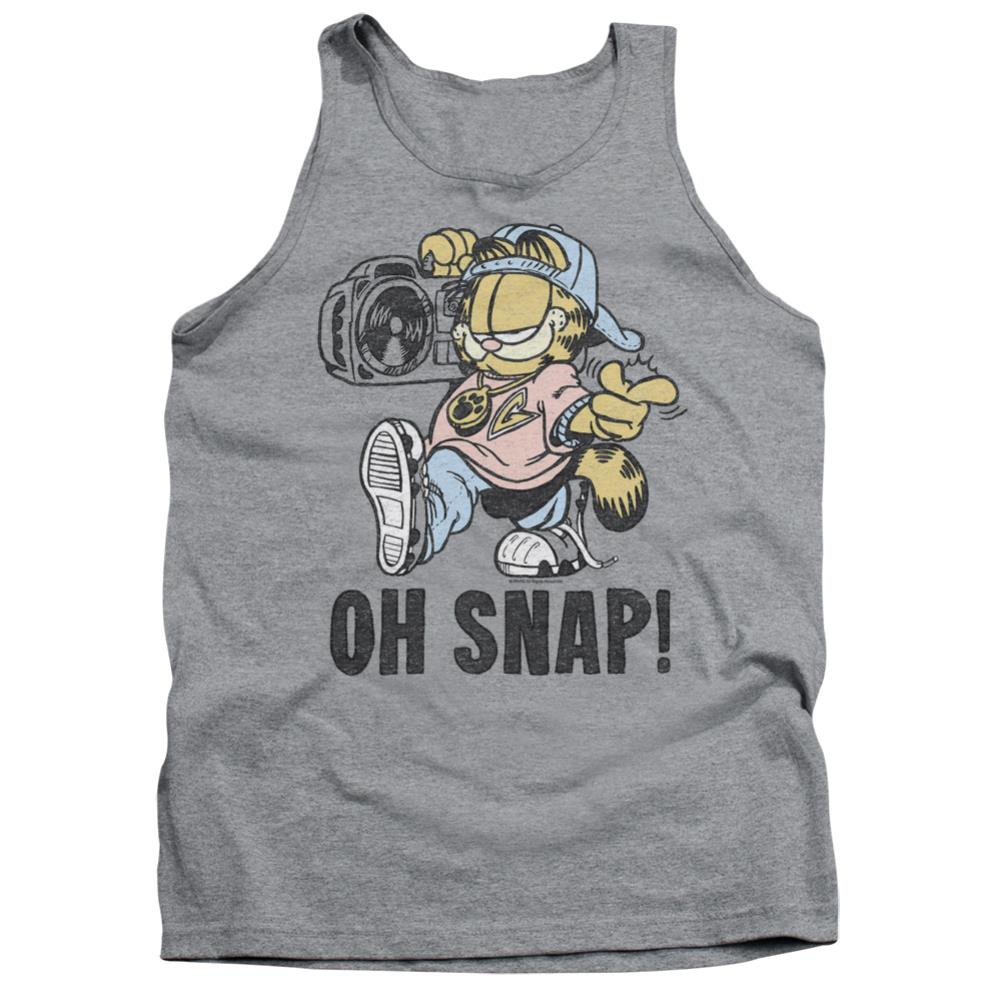 Garfield Oh Snap Men's 18/1 Cotton Tank Top