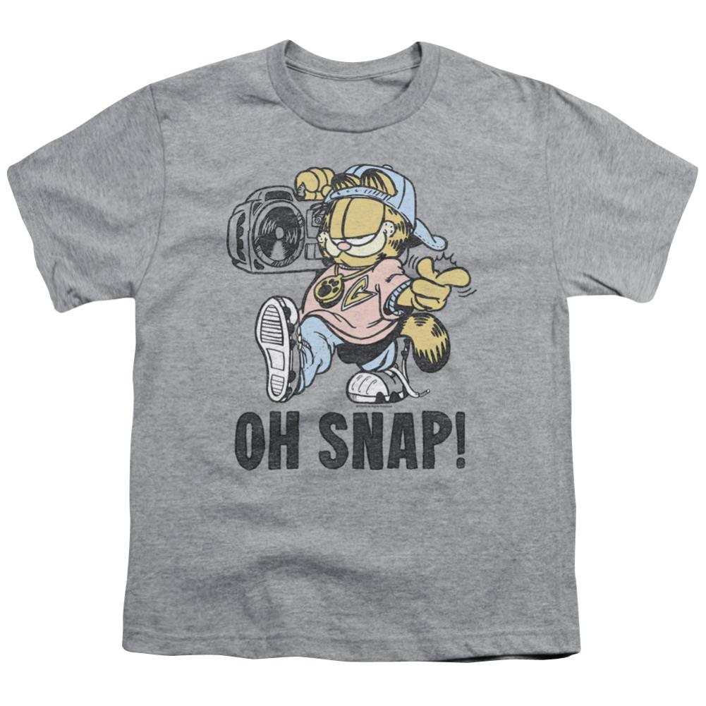 Garfield Oh Snap Youth 18/1 100% Cotton Short-Sleeve T-Shirt