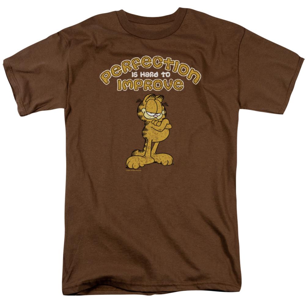 Garfield Perfect Men's 18/1 Cotton Short-Sleeve T-Shirt