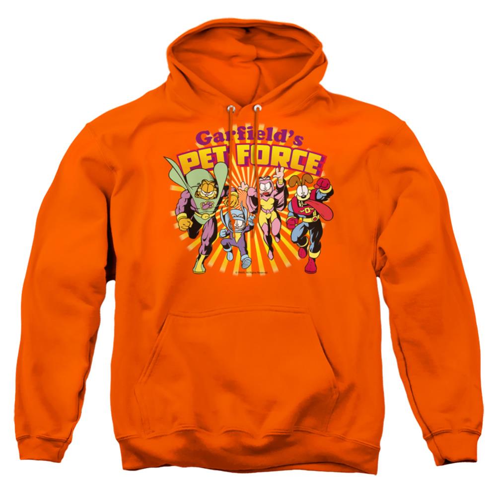 Garfield Pet Force Burst Men's Pull-Over 75 25 Poly Hoodie