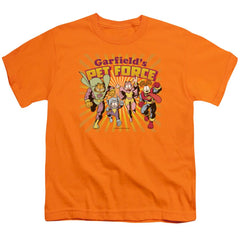 Garfield Pet Force Burst Youth 18/1 100% Cotton Short-Sleeve T-Shirt