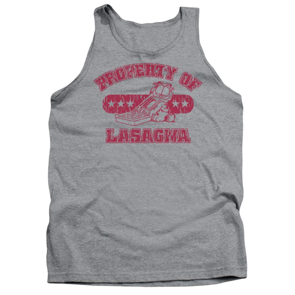 Garfield Property Of Lasagna Men's 18/1 Cotton Tank Top