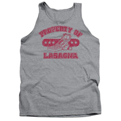 Garfield Property Of Lasagna Men's 18/1 Cotton Tank Top