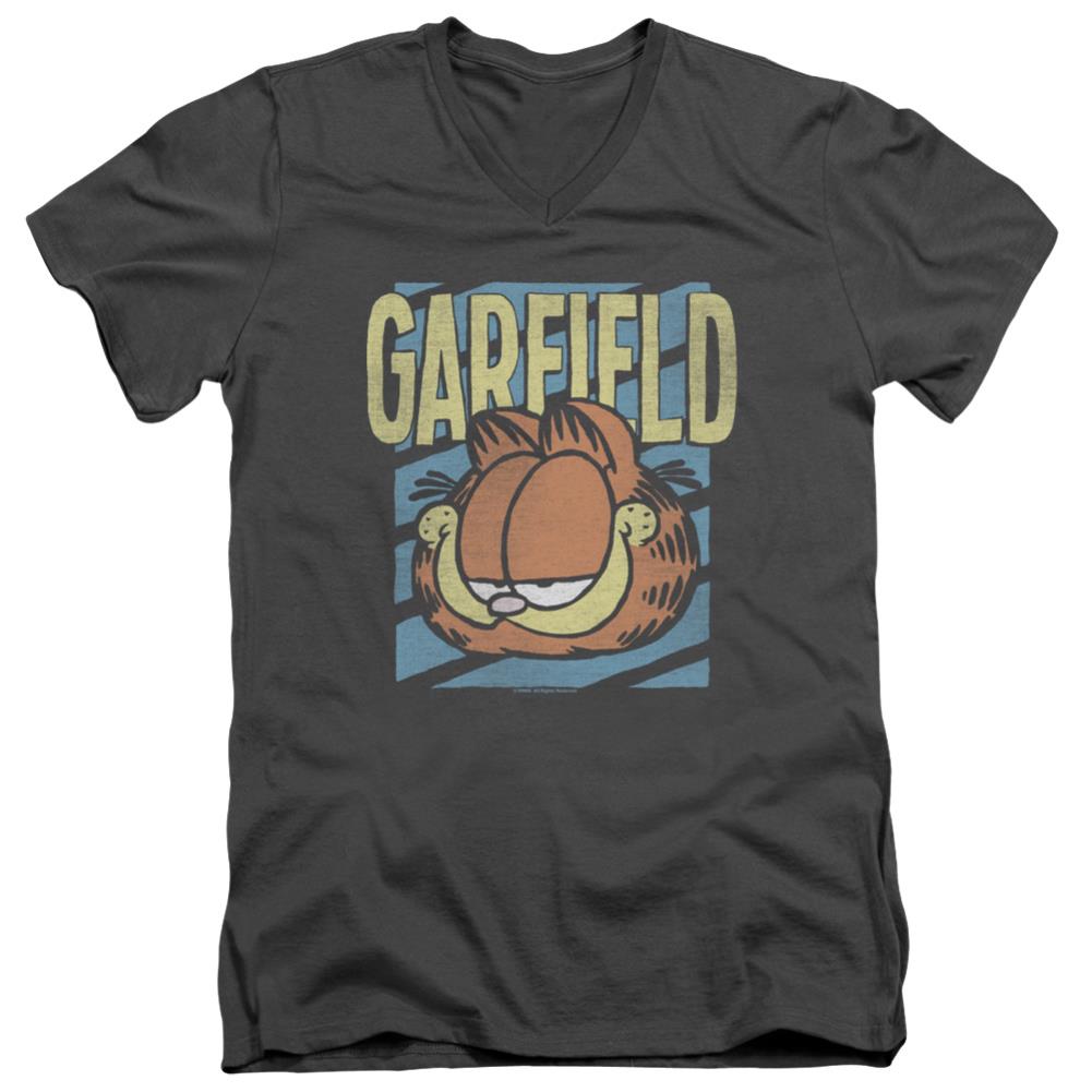 Garfield Rad Garfield Men's 30/1 Cotton Slim V-Neck T-Shirt