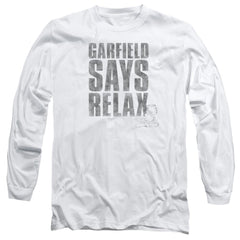 Garfield Relax Men's 18/1 Cotton Long-Sleeve T-Shirt