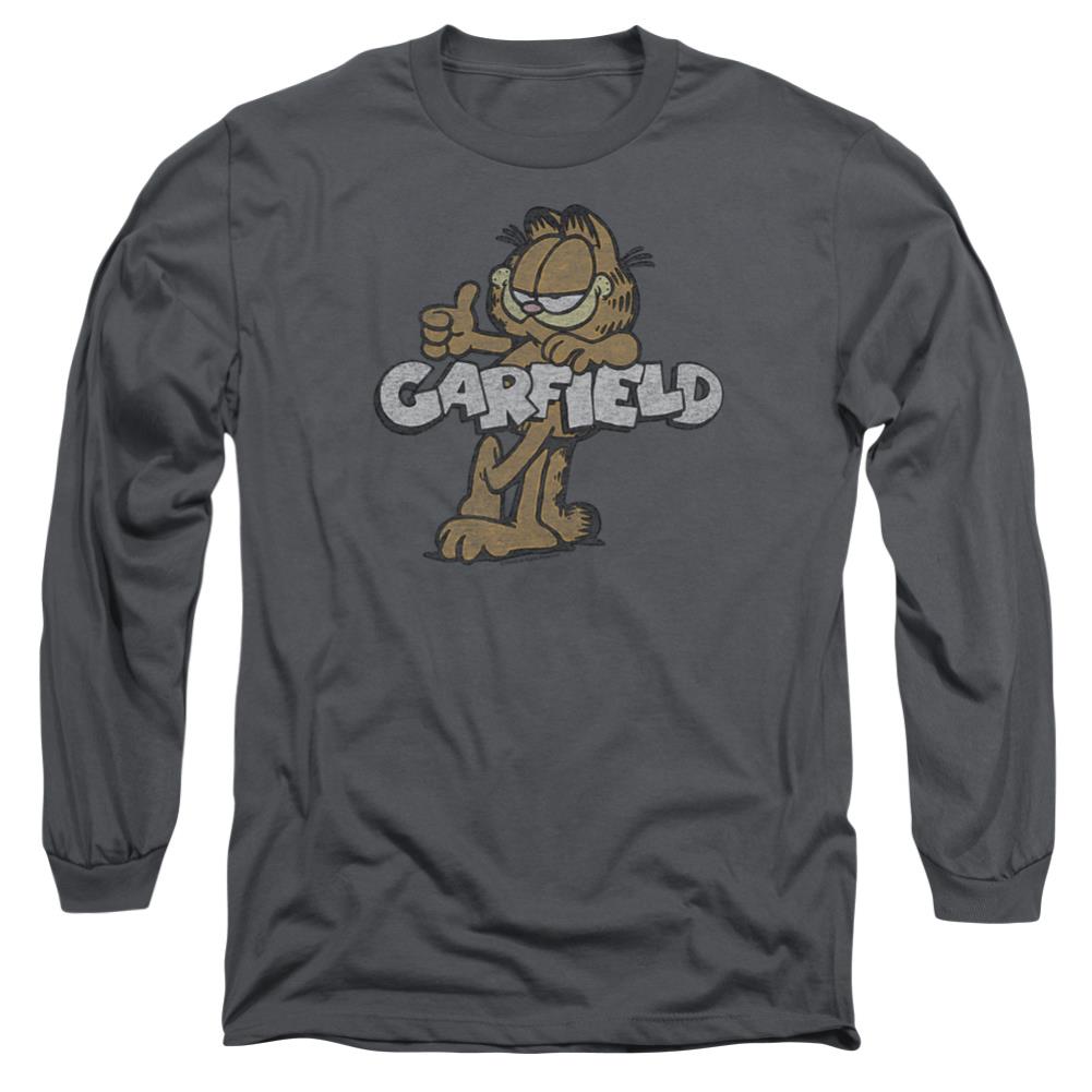 Garfield Retro Garf Men's 18/1 Cotton Long-Sleeve T-Shirt