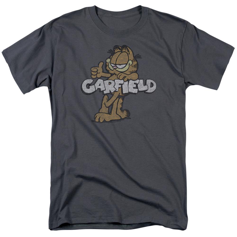 Garfield Retro Garf Men's 18/1 Cotton Short-Sleeve T-Shirt