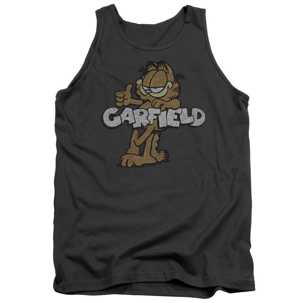 Garfield Retro Garf Men's 18/1 Cotton Tank Top