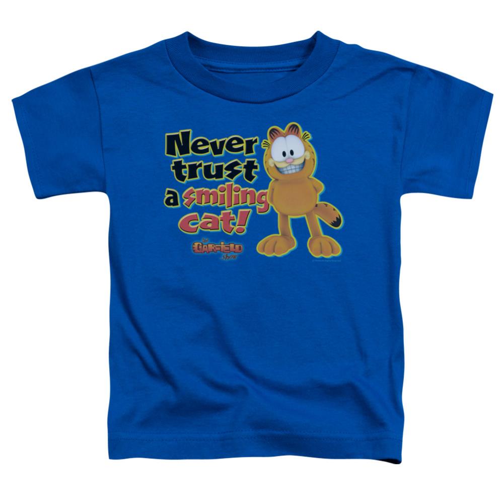 Garfield Smiling Toddler 18/1 Cotton Short-Sleeve T-Shirt