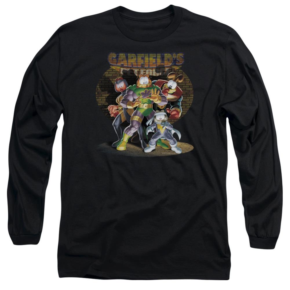 Garfield Spotlight Men's 18/1 Cotton Long-Sleeve T-Shirt