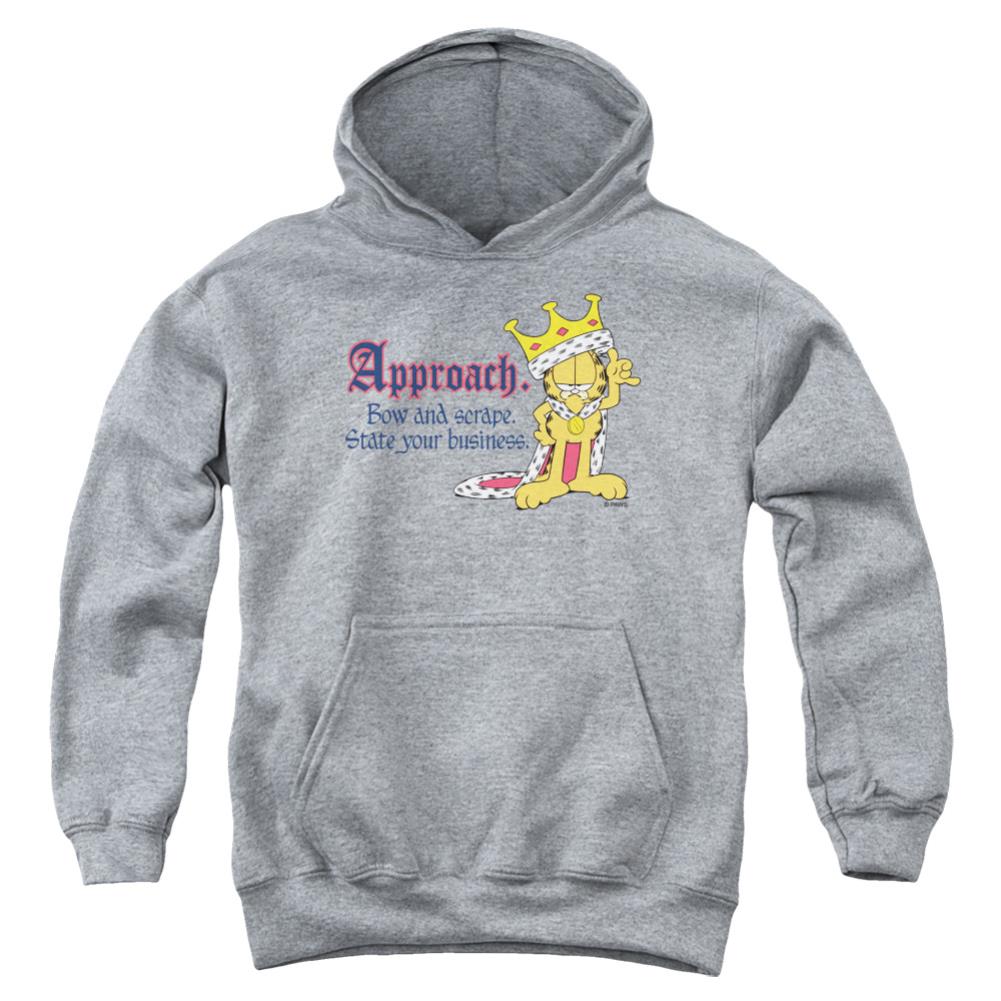 Garfield State Your Business Youth Cotton Poly Pull-Over Hoodie