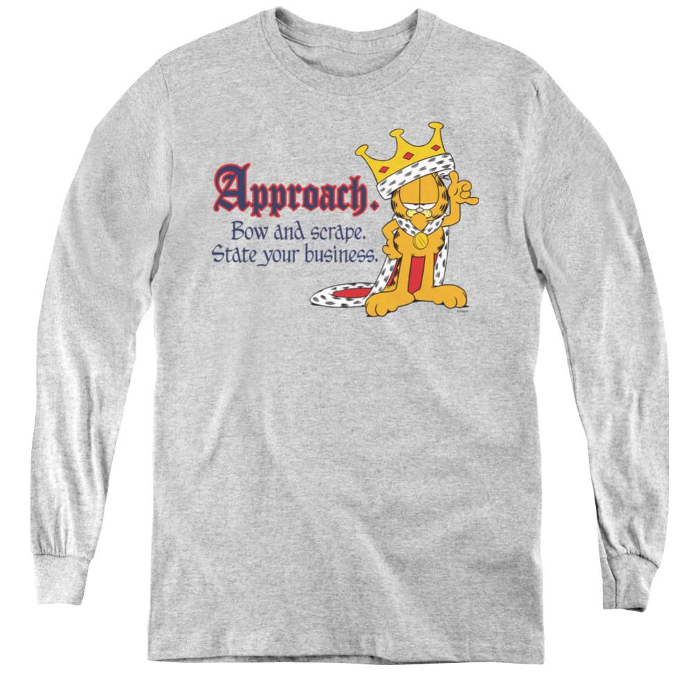 Garfield State Your Business Youth Long-Sleeve T-Shirt