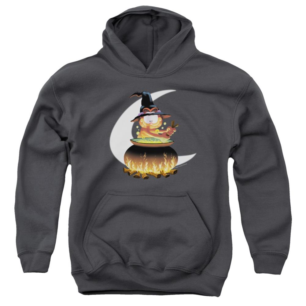 Garfield Stir The Pot Youth Cotton Poly Pull-Over Hoodie