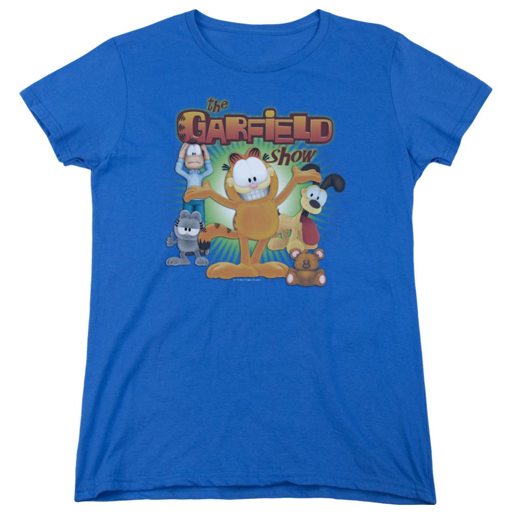 Garfield The Garfield Show Women's 18/1 Cotton Short-Sleeve T-Shirt