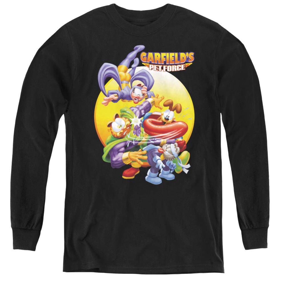 Garfield Tongue Of Doom Youth Long-Sleeve T-Shirt