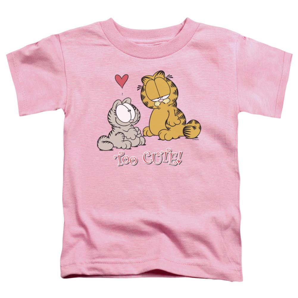 Garfield Too Cute Toddler 18/1 Cotton Short-Sleeve T-Shirt