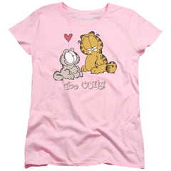 Garfield Too Cute Women's 18/1 Cotton Short-Sleeve T-Shirt