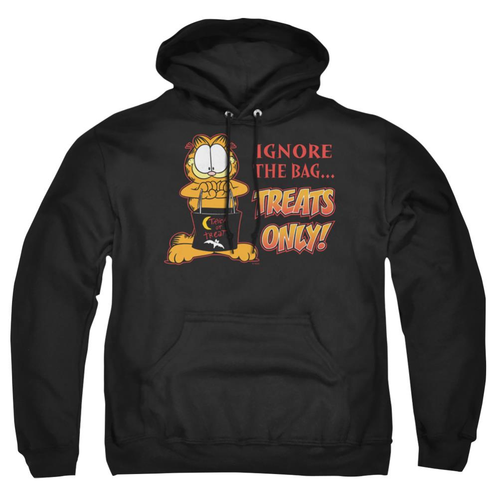 Garfield Treats Only Men's Pull-Over 75 25 Poly Hoodie