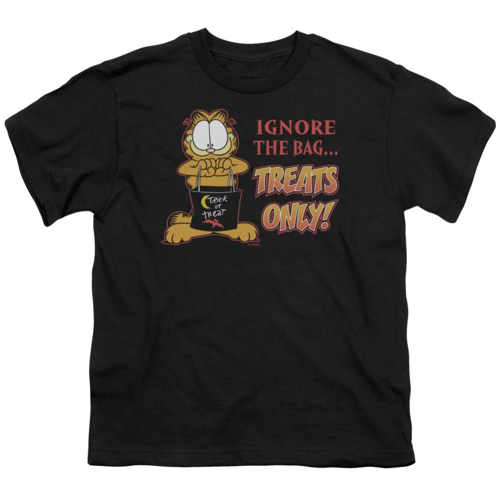 Garfield Treats Only Youth 18/1 100% Cotton Short-Sleeve T-Shirt