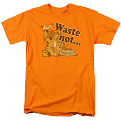 Garfield Waste Not Men's 18/1 Cotton Short-Sleeve T-Shirt