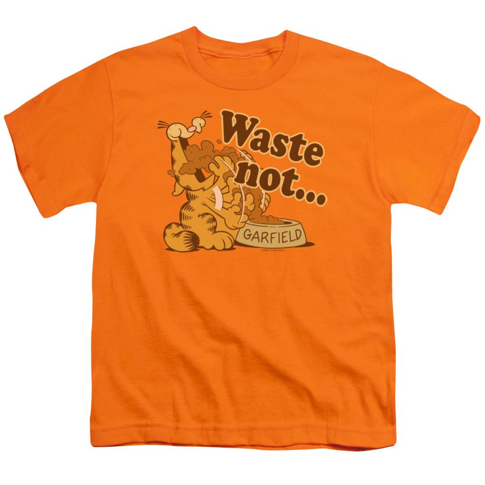 Garfield Waste Not Youth 18/1 100% Cotton Short-Sleeve T-Shirt