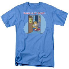 Garfield Welcome To Myspace Men's 18/1 Cotton Short-Sleeve T-Shirt