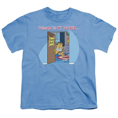 Garfield Welcome To Myspace Youth 18/1 100% Cotton Short-Sleeve T-Shirt