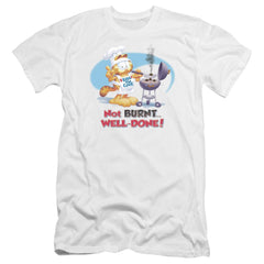Garfield Well Done Men's Ultra-Soft 30/1 Cotton Slim Short-Sleeve T-Shirt