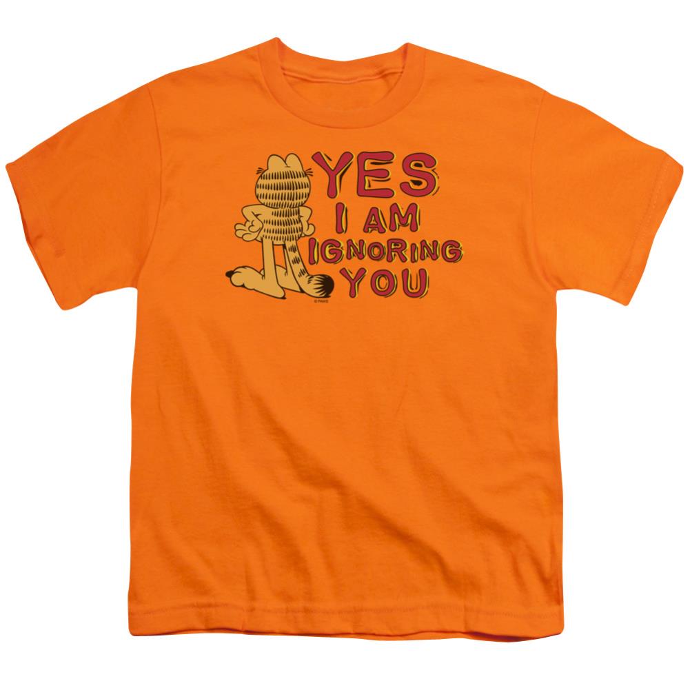 Garfield Yes I Am Youth 18/1 100% Cotton Short-Sleeve T-Shirt