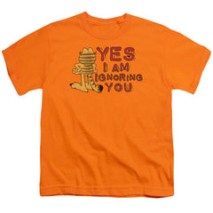 Garfield Yes I Am Youth 18/1 100% Cotton Short-Sleeve T-Shirt
