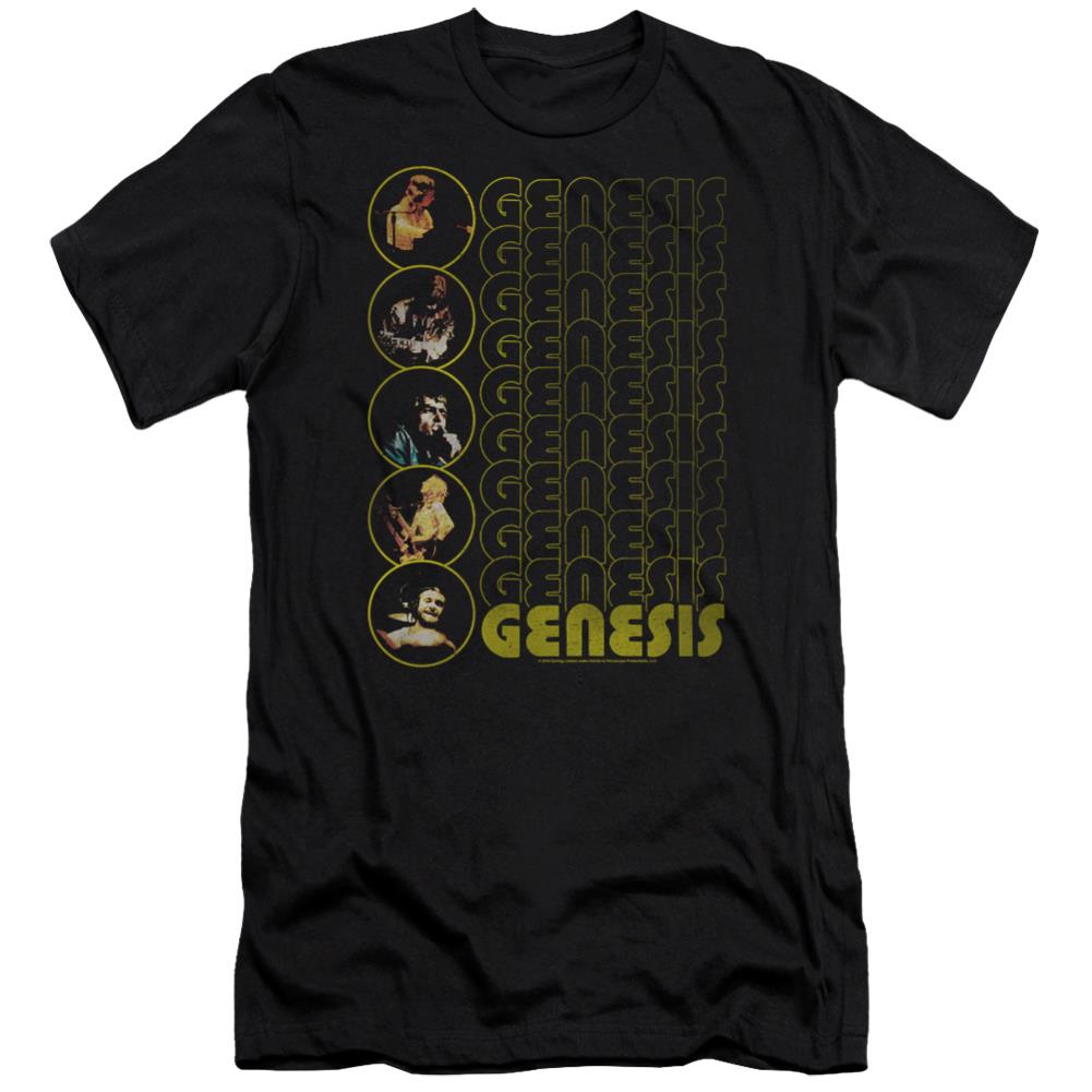 Genesis The Carpet Crawlers Men's Ultra-Soft 30/1 Cotton Slim Short-Sleeve T-Shirt