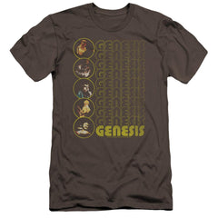 Genesis The Carpet Crawlers Men's Ultra-Soft 30/1 Cotton Slim Short-Sleeve T-Shirt