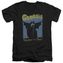 Genesis Watcher Of The Skies Men's 30/1 Cotton Slim V-Neck T-Shirt