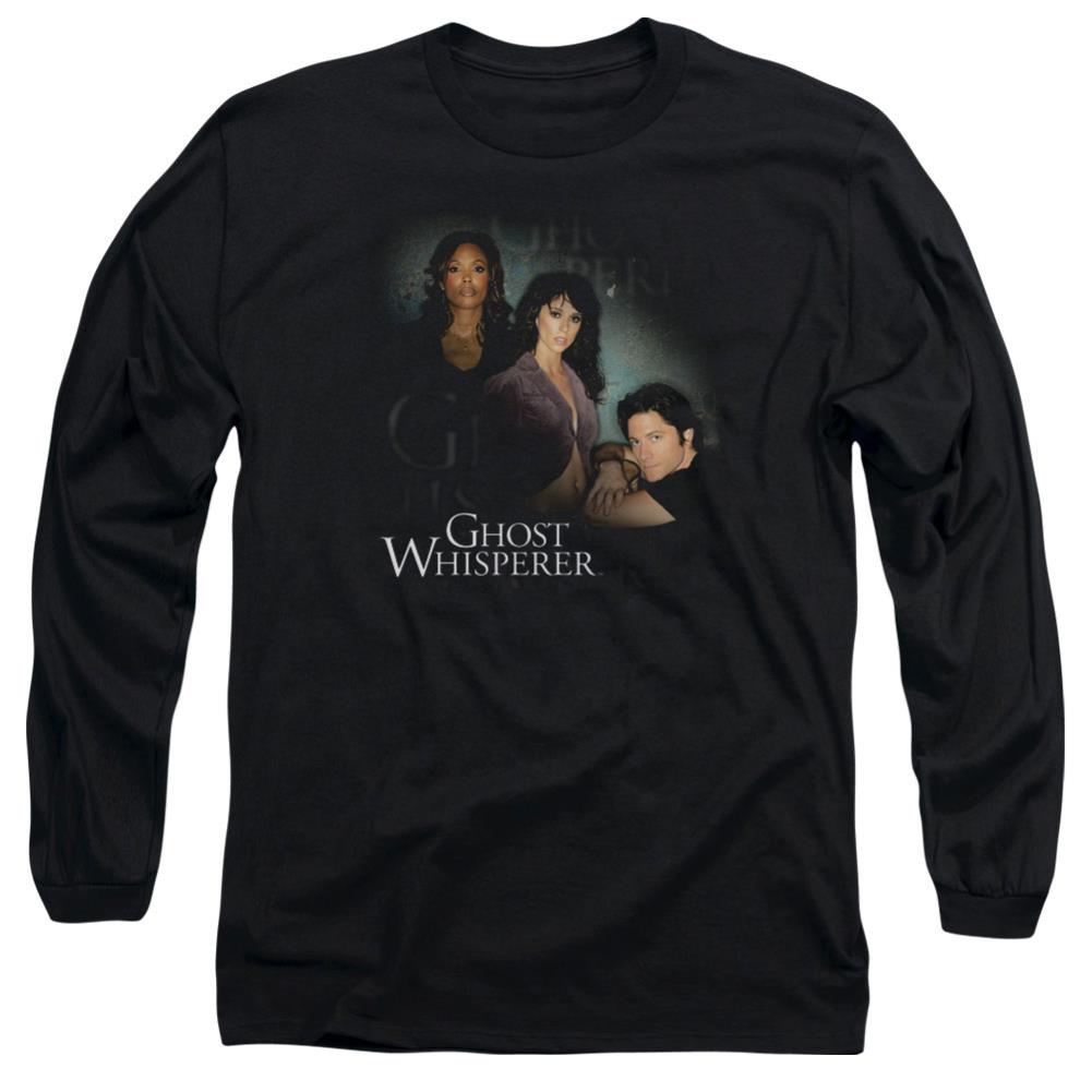 Ghost Whisperer Diagonal Cast Men's 18/1 Cotton Long-Sleeve T-Shirt