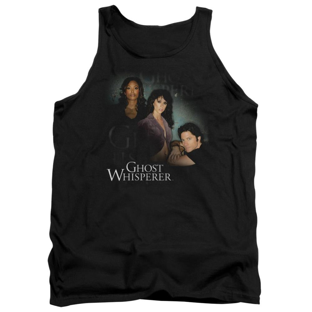 Ghost Whisperer Diagonal Cast Men's 18/1 Cotton Tank Top