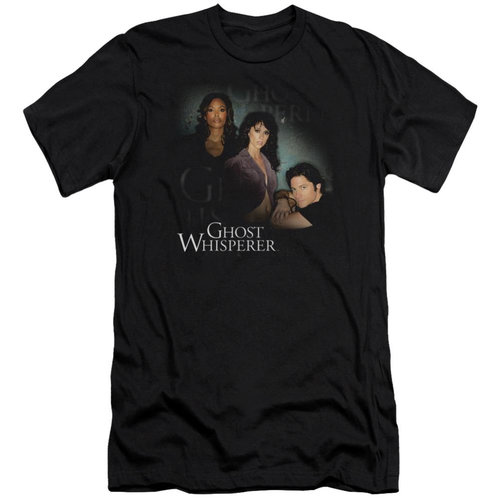 Ghost Whisperer Diagonal Cast Men's Ultra-Soft 30/1 Cotton Slim Short-Sleeve T-Shirt