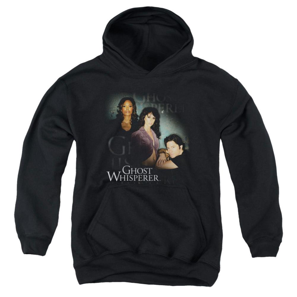 Ghost Whisperer Diagonal Cast Youth Cotton Poly Pull-Over Hoodie