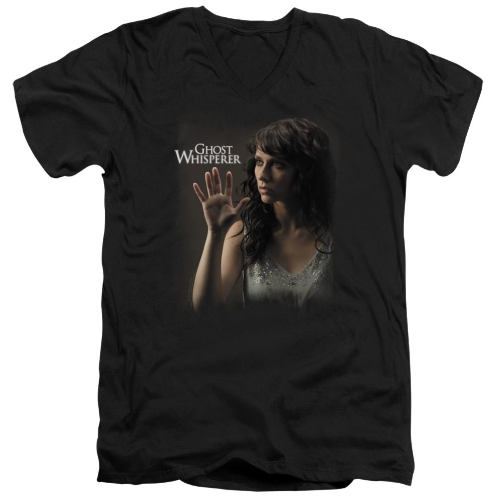 Ghost Whisperer Ethereal Men's 30/1 Cotton Slim V-Neck T-Shirt