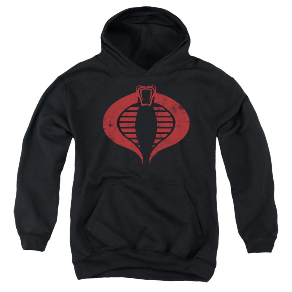 G.I. Joe Cobra Logo Youth Cotton Poly Pull-Over Hoodie