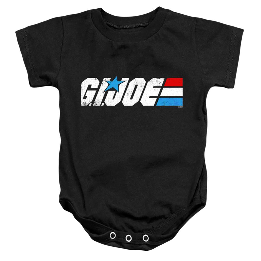 G.I. Joe Distressed Logo Infant's Cotton SS Snapsuit