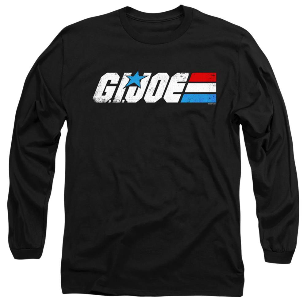 G.I. Joe Distressed Logo Men's 18/1 Cotton Long-Sleeve T-Shirt