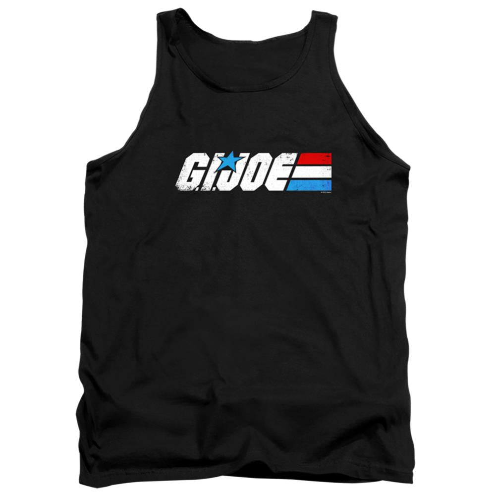 G.I. Joe Distressed Logo Men's 18/1 Cotton Tank Top