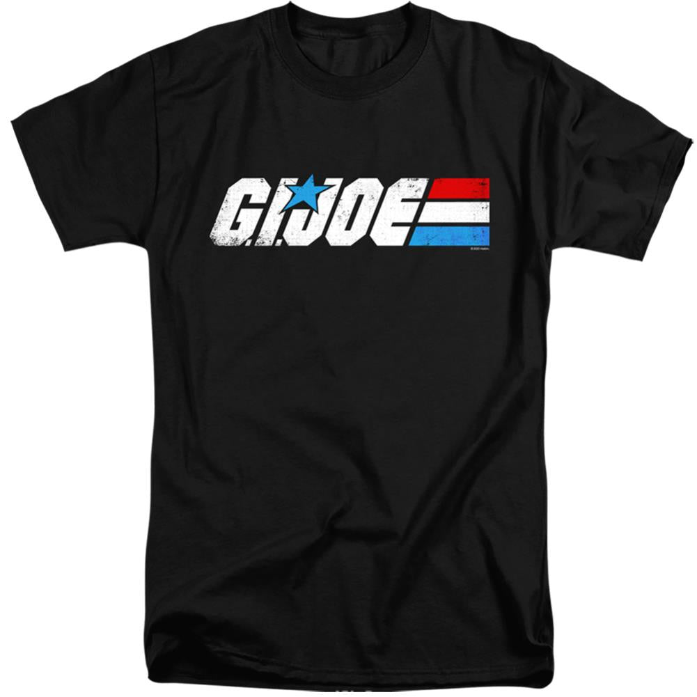 G.I. Joe Distressed Logo Men's 18/1 Tall Cotton Short-Sleeve T-Shirt