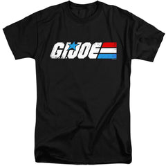 G.I. Joe Distressed Logo Men's 18/1 Tall Cotton Short-Sleeve T-Shirt