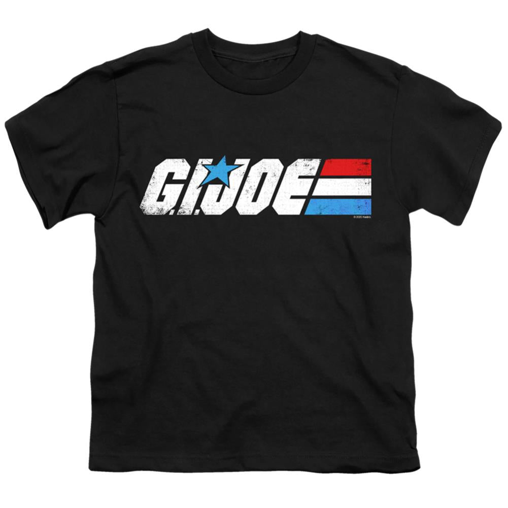 G.I. Joe Distressed Logo Youth 18/1 100% Cotton Short-Sleeve T-Shirt