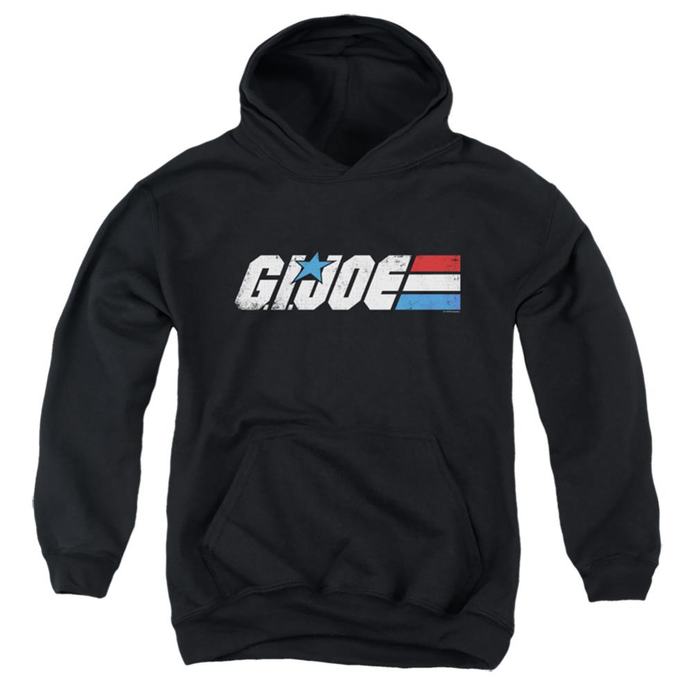 G.I. Joe Distressed Logo Youth Cotton Poly Pull-Over Hoodie